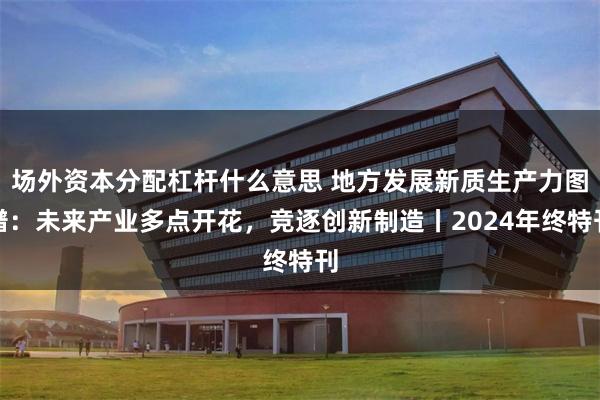 场外资本分配杠杆什么意思 地方发展新质生产力图谱:未来产业多点开花,竞逐创新制造丨2024年终特刊
